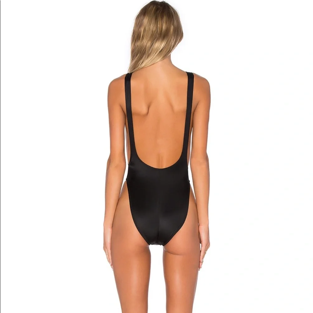 Norma Kamali Marissa One Piece SIZE SMALL - Picture 3 of 4
